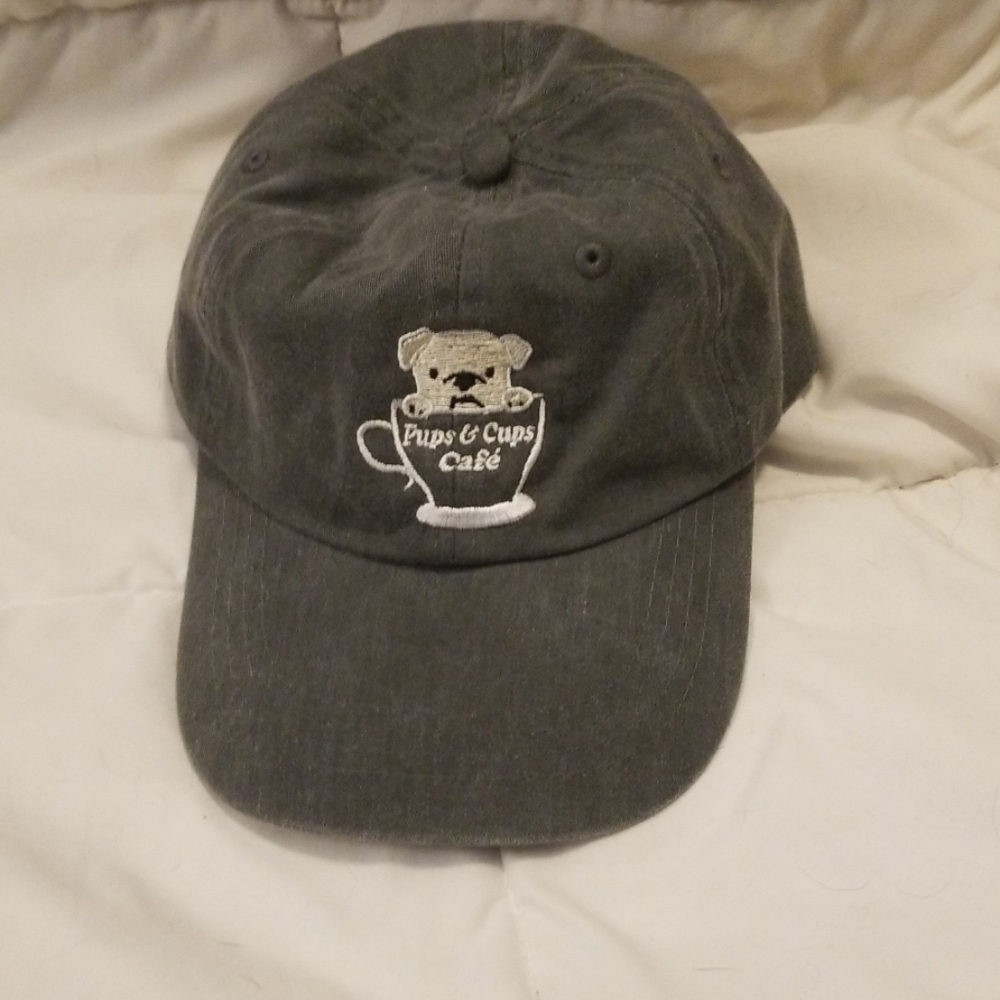 Pups and Cups Cafe hat